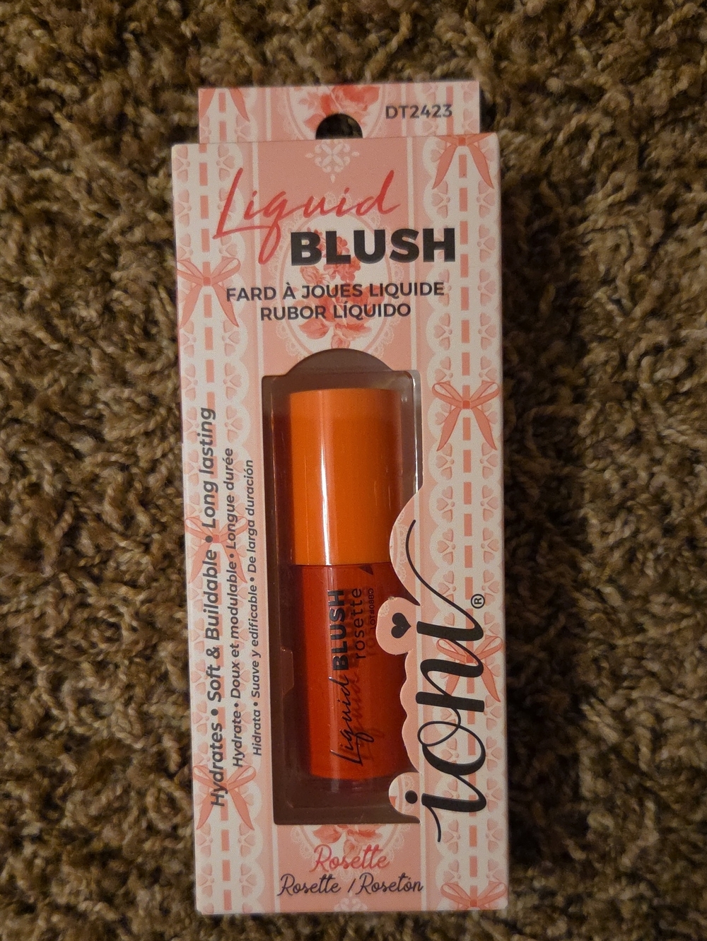 Ioni Liquid Blush Rosette